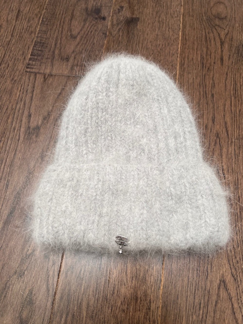 Fuzzy Angora Winter hat toque
